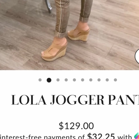 ππππGorgeous jogger pant ππππ - Picture 6 of 6
